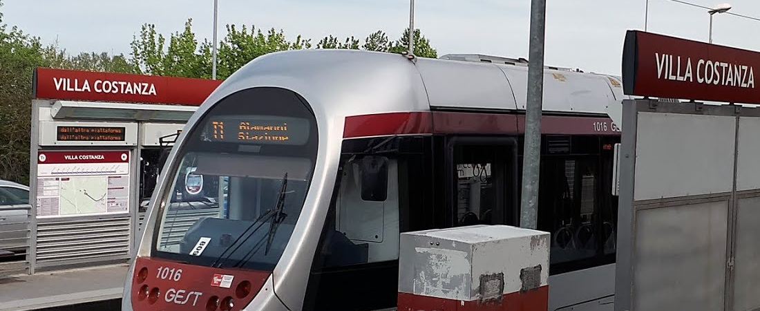 Tram from Villa Costanza to Alamanni Stazione