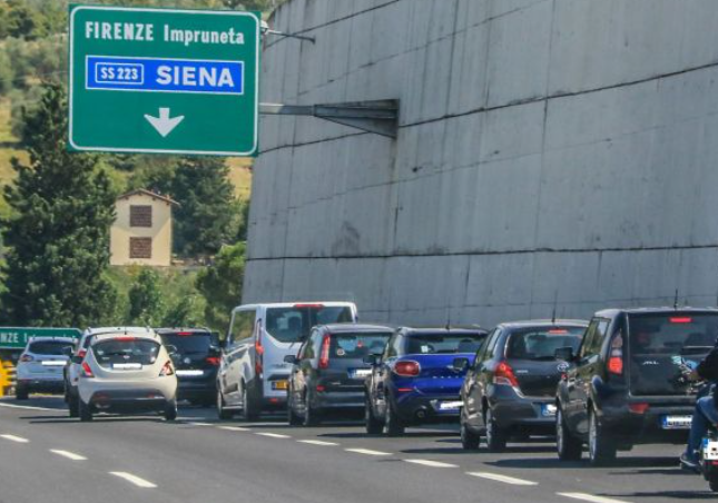FIRENZE Impruneta Exit in A1 motorway