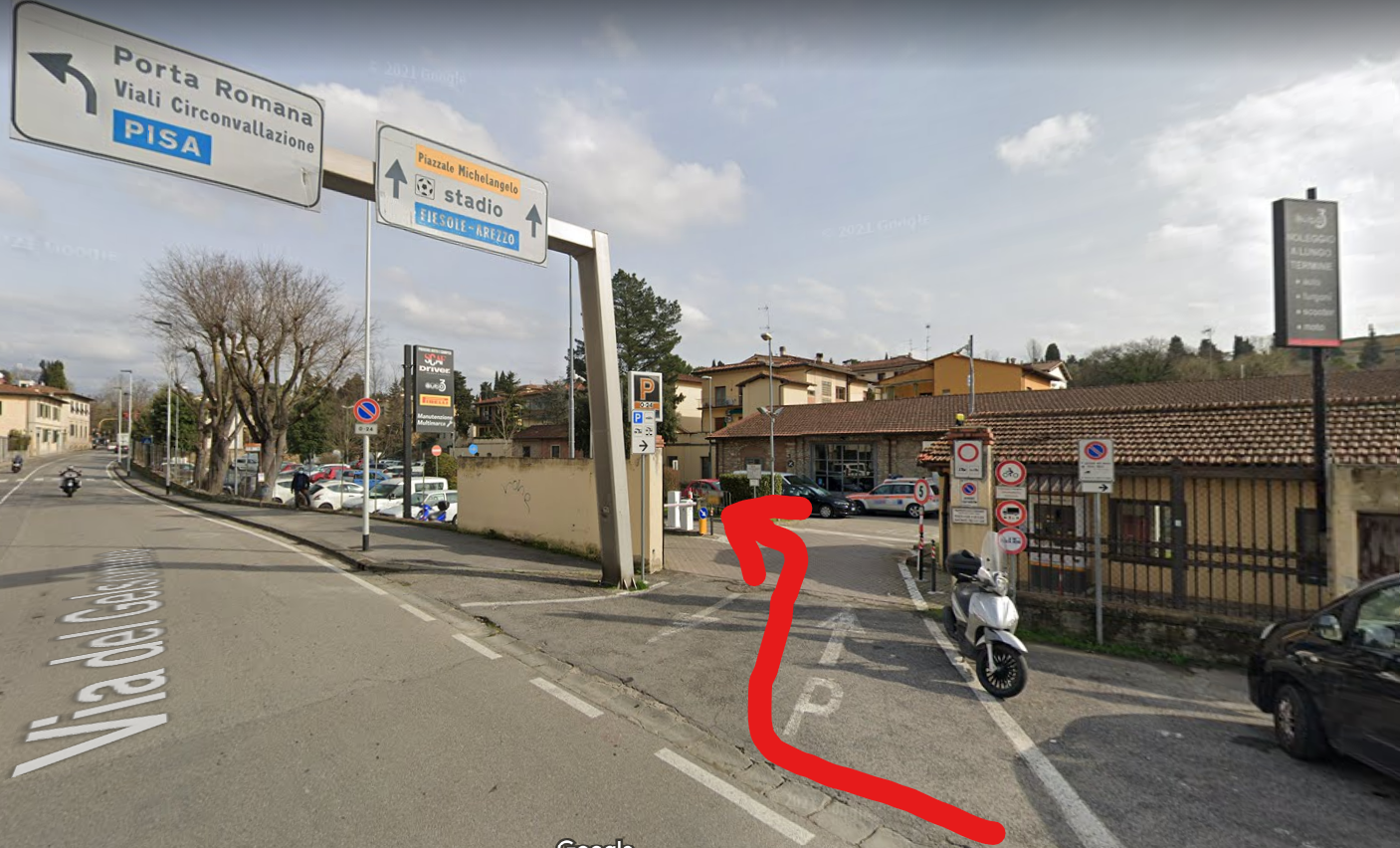 Gelsomino SCAF parking
