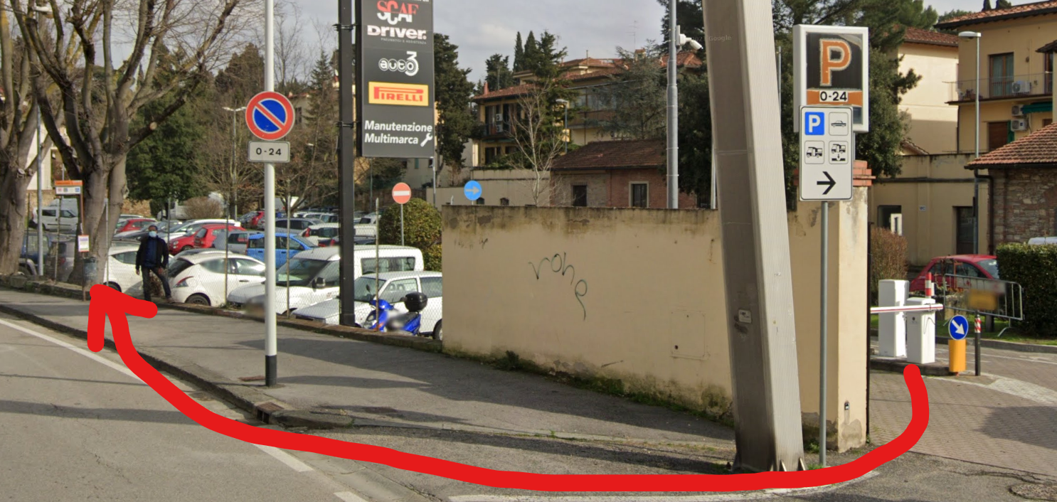 Bus 11 'GELSOMINO POGGIO IMPERIALE' Stop to downtown